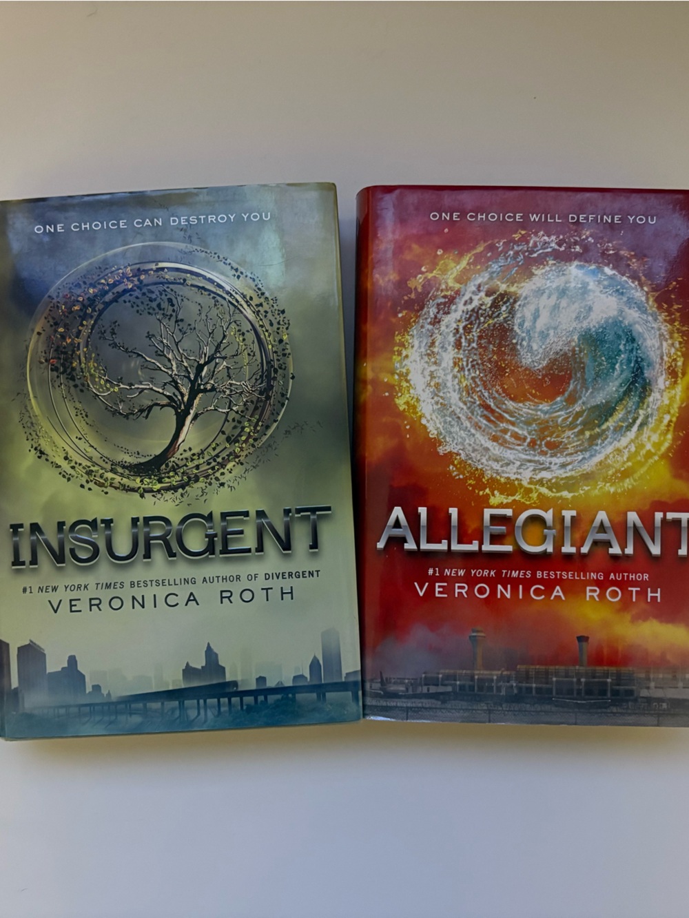 Allegiant & Insurgent Hardcover Books